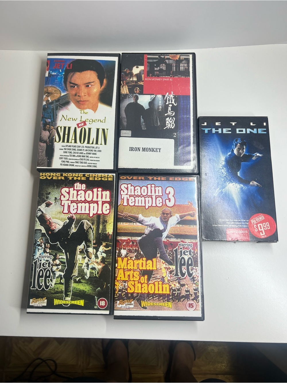 Shaolin Martial Arts DVD Collection - Black & Blue Packaging